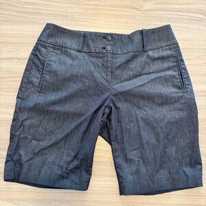LOFT Charcoal Women's Bermuda Shorts Size 8
